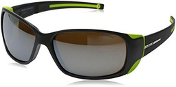 Julbo Montebianco Sp4 - Gafas de Ciclismo, Color Negro/Verde Claro, Talla L