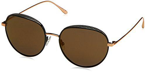 Jimmy Choo Ello/S, Gafas de Sol para Mujer, Multicolor (Bkgdcopp Blk), 56