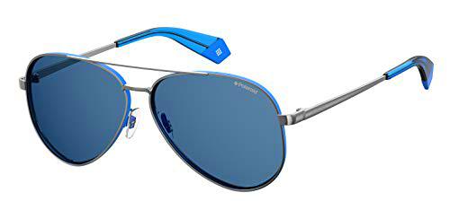 Polaroid PLD 6069/S/X Gafas de Sol, Multicolor (Rtblue RT)