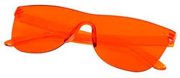 TOPICO Gafas de Sol Unisex Juveniles Trendy Style, Color Naranja