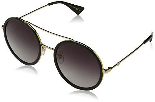 Gucci Sonnenbrille GG0061S-001-56 Gafas de Sol, Multicolor (Mehrfarbig)