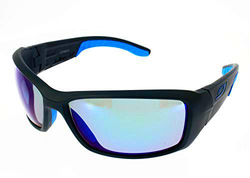 Julbo Run - Gafas de sol unisex, color negro mate y azul