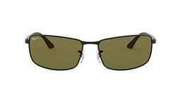 Ray-ban Mod. 3498 - Gafas de sol para hombre, Black, 61