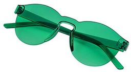 TOPICO Gafas de Sol Unisex Juvenil Fancy Style, Color Verde