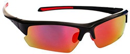Trespass Falconpro - Gafas polarizadas, Color Negro
