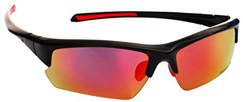 Trespass Falconpro - Gafas polarizadas, Color Negro