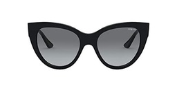 Vogue 0VO5339S Gafas, Black/Grey Shaded, 52/18/140 para Mujer