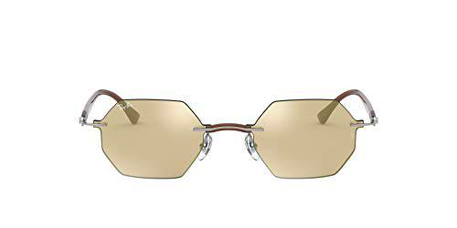 Ray-Ban RB8061 Gafas, Gris, Marron, 53 Unisex Adulto