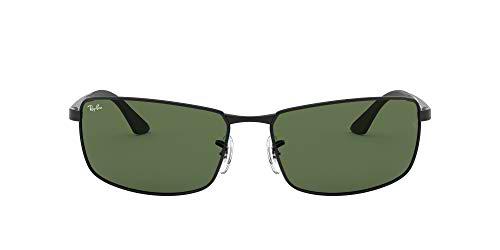 Ray-ban Mod. 3498 - Gafas de sol para hombre, color negro (black/green), talla 64