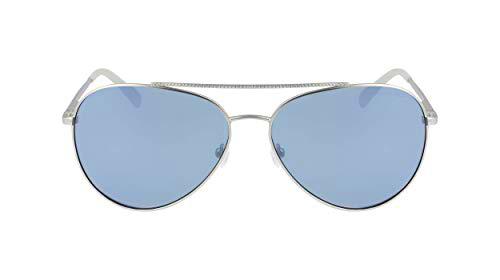 Nautica N4647SP Gafas, Matte Silver, Taille Unique para Hombre