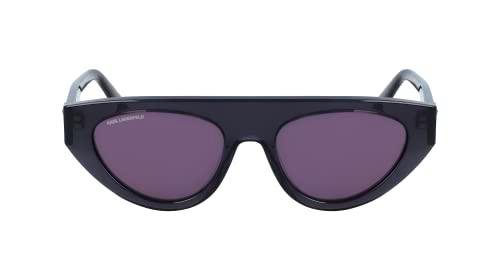 KARL LAGERFELD KL6043S Gafas, Grey Transparent, 5218 De Las Mujeres