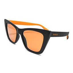 Havaianas Caraiva - Gafas de sol, color negro, 51, unisex para adulto