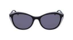 DKNY DK508S Gafas de Sol, Grey/Black, Taille Unique para Mujer