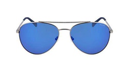 Nautica N4647SP Gafas, Matte Gunmetal/Blue Mirror, Taille Unique para Hombre