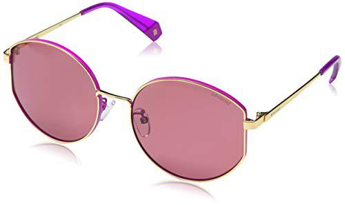 Polaroid PLD 6072/F/S/X Gafas de Sol, Multicolor (Gold Viol)