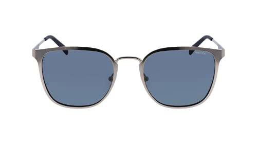 Nautica N4650SP Gafas, Matte Gunmetal, Taille Unique para Hombre
